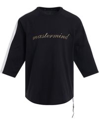 Mastermind Japan - Embroidered-Logo T-Shirt, , 100% Cotton, Size: Medium - Lyst