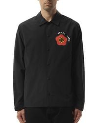 KENZO - Pop Light Coach Jacket, Long Sleeves, 100% Cotton, Size: Medium - Lyst