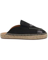 Maison Margiela - Embroidered Espadrille Mules, , 100% Rubber - Lyst