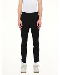 Lanvin - Slim Crop Patch Trousers - Lyst