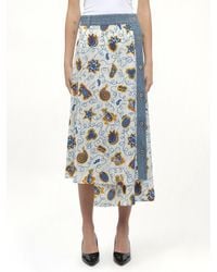 Loewe - X Paula Prt Skirt Denim - Lyst