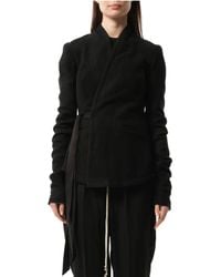 Rick Owens - Hollywood Wool Jacket, Long Sleeves, 100% New Wool - Lyst