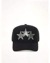 Amiri - 3 Star Metallic Trucker Hat - Lyst