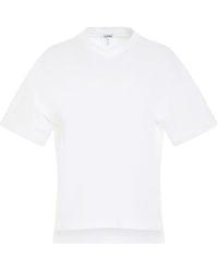 Loewe - Anagram Boxy Fit T-Shirt, Short Sleeves, , 100% Cotton - Lyst