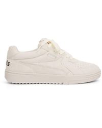Palm Angels - Pa Universal Original Suede Sneakers, Cream/, 100% Leather - Lyst