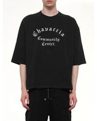 Willy Chavarria - Chavarria Community Center Buffalo T-Shirt - Lyst