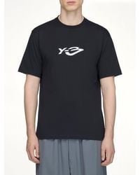 Y-3 - Liquid Logo Ls T-Shirt - Lyst