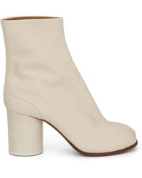 Maison Margiela - Tabi Ankle 8Cm Boots, , 100% Leather - Lyst
