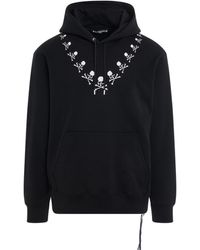 Mastermind Japan - 'Round Embroidered Skull Hoodie, Long Sleeves, , 100% Cotton, Size: Small - Lyst