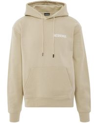 Jacquemus - 'Logo Hoodie, Long Sleeves, Light, 100% Cotton, Size: Small - Lyst