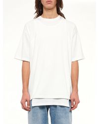 Maison Margiela - Double Layered T-Shirt - Lyst