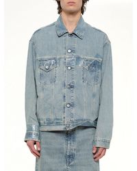 Maison Margiela - Tape Denim Jacket - Lyst