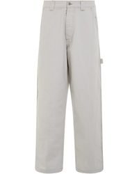 Maison Margiela - Chalk Selvedge Utility Jeans, , 100% Cotton - Lyst