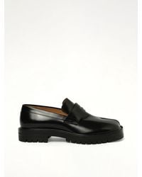 Maison Margiela - Tabi Leather Loafers Chunky Sole - Lyst