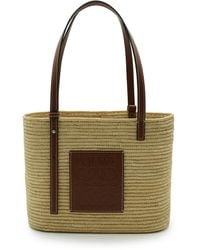 Loewe - Small Square Basket Bag, , 100% Calfskin Leather - Lyst