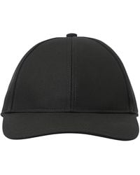 Sacai Black Drawstring Cap for Men | Lyst