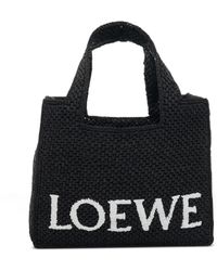 Loewe - Small Logo Font Tote Bag - Lyst