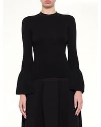 CFCL - Soft Portrait Long Bell Sleeve Top - Lyst