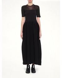CFCL - Pottery Lucent Decolletage Short Sleeve Dress - Lyst
