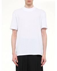 Balmain - Monogram Sponge T-Shirt Reg Fit - Lyst