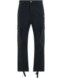 Marcelo Burlon - Cross Cargo Pants, 100% Polyester, Size: Small - Lyst