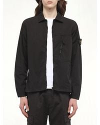 Stone Island - 120000 Supima Overshirt - Lyst
