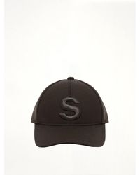 Sacai - S Cap Wool Melton - Lyst