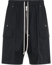 Rick Owens - Cargo Bela Shorts, , 100% Cotton - Lyst