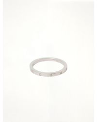 Maison Margiela - Numerical 2Mm Rings - Lyst