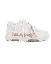 Off-White c/o Virgil Abloh - Off- Out Of Office "For Walking" Sneakers, /, 100% Rubber - Lyst