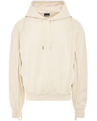 Jacquemus - 'Camargue Warped Logo Hoodie, Long Sleeves, Light, 100% Cotton, Size: Small - Lyst