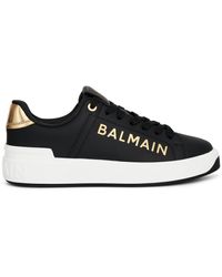 Balmain - B-Court Low Sneakers, /, 100% Rubber - Lyst