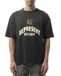 Represent - X Belstaff Flame Phoenix T-Shirt, Short Sleeves, 100% Cotton, Size: Small - Lyst