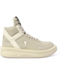 Rick Owens - X Drkshdw X Converse Turbowpn Sneakers, Oyster/ 100% Calf Leather - Lyst