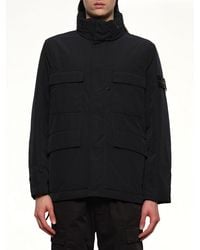 Stone Island - 410004 Micro Twill Field Jacket - Lyst