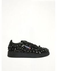 Autry - Medalist Low Patent Flower Sneaker - Lyst