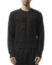 Represent - Open Gauge Knit Sweater, 100% Cotton, Size: Small - Lyst