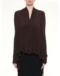 Rick Owens - Medium Wrap Cardigan - Lyst