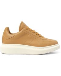 McQueen - Oversized Retro Sneakers, 100% Calf Leather - Lyst