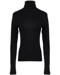 Helmut Lang - 'Rib Turtleneck, Long Sleeves, , 100% Cotton, Size: Small - Lyst
