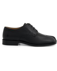 Maison Margiela - Tabi Lace-Ups Shoes, , 100% Leather - Lyst