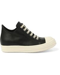 Rick Owens - Low Sneaks Sneakers, 100% Calf Leather - Lyst