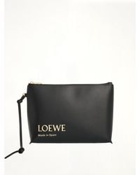 Loewe - Embossed T-Pouch - Lyst