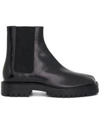 Maison Margiela - Tabi County Chelsea Boots, , 100% Calf Leather - Lyst
