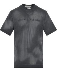 1017 ALYX 9SM - 'Translucent Graphic Short Sleeve T-Shirt, , 100% Cotton, Size: Small - Lyst