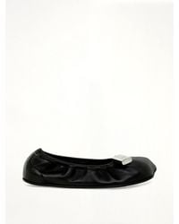 MM6 by Maison Margiela - Lock Ballet Shoe - Lyst