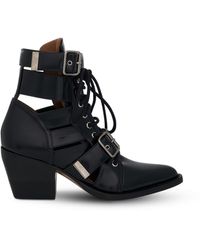 Chloé - Rylee Boots, , 100% Calfskin Leather - Lyst