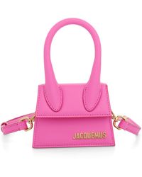 Jacquemus - Le Chiquito Mini Leather Bag, Neon, 100% Leather - Lyst