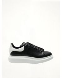 McQueen - Larry Oversized Sneakers, 100% Calfskin Leather - Lyst