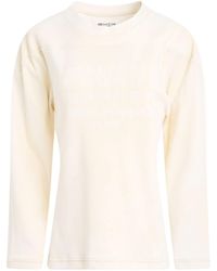 Maison Margiela - Rib Cotton Logo Sweatshirt, Long Sleeves, 100% Cotton, Size: Medium - Lyst